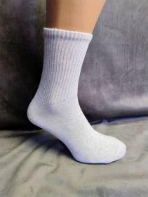 2 Шкарпетки Жіночі SS Premium Socks 100% (Резинкаt) розм. 35-38 (св.сірі) 12 п/уп 60334