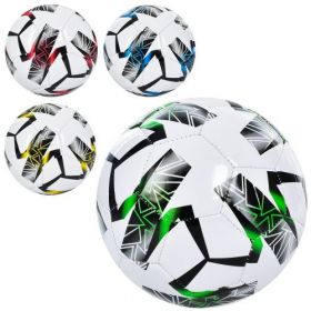 Мяч футбольний MS 3569 (30шт) розмiр 5, EVA, 300-310г, 4колiра, в кульку  33929