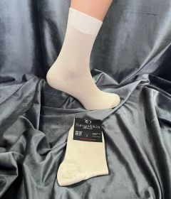 1 Шкарпетки Чоловічі високі SO розм. 42-45  60Т149 (бежеві з послаб. рез.) 12 п/уп 59982