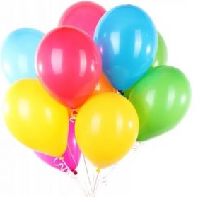 - Кульки повітряні З Днем Народження 20 шт(тонкі) RV-233 - H-204 12шт/уп  (50716)