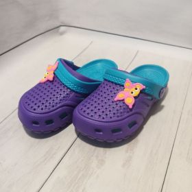 Сабо дитячі Crocs Dreamstan фіолет-бірюза 24-31 х8пар 55744