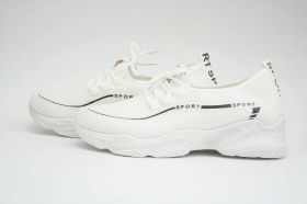 Кросівки жіночі  М-725 білі 8 пар (37-41) 39х2  55804